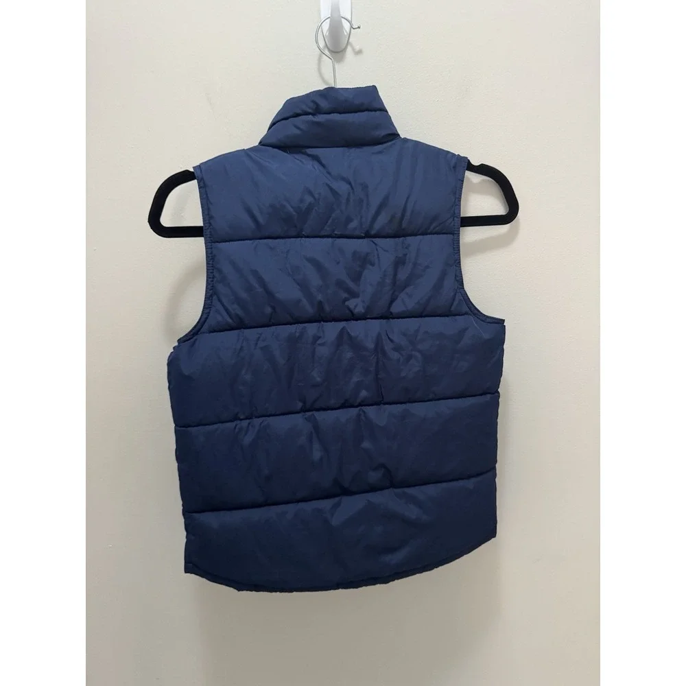 Gap Kids Boys‎ Reversible Puffer Best Blue Camo Size Small